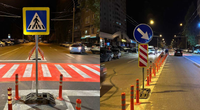 Serviciile municipale au reamenajat și securizat o trecere pietonală în cartierul Telecentru - Photo