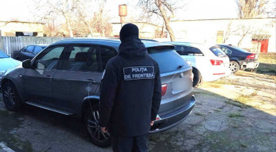 Un BMW dat în căutare de autoritățile italiene, a fost depistat în fluxul din PTF Cahul - Photo