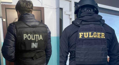 Oamenii legii și mascații Fulger efectuează percheziții în sudul țării. În dosar sunt vizate și câteva școli auto - Photo