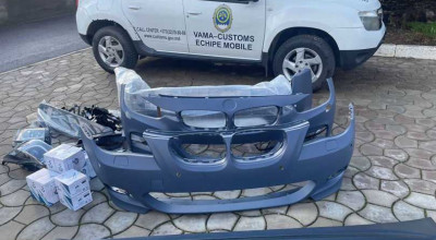 Un conațional riscă să fie sancționat contravențional, după ce a introdus ilegal piese auto - Photo