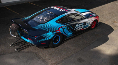 Un Ford Mustang stabilește un nou record pe distanța de un sfert de milă Un Ford Mustang stabilește un nou record pe distanța de un sfert de milă - Photo