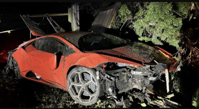 Fapta unui adolescent: a avariat un Lamborghini Huracan, din dorința de a-și impresiona prietenul - Photo
