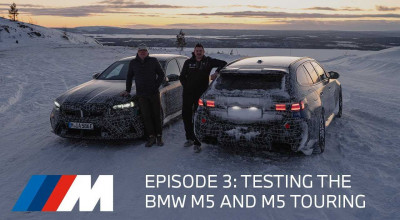 Noul BMW M5 este testat în condiții extreme și se pregătește pentru debutul oficial - Photo
