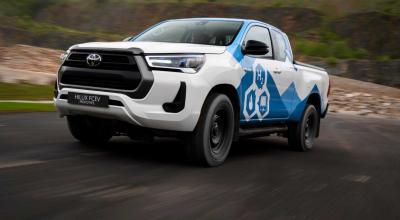 Prototipurile Hilux, alimentate cu hidrogen, au ajuns în faza demonstrativă! Oferă 600 km autonomie Prototipurile Hilux, alimentate cu hidrogen, au ajuns în faza demonstrativă! Oferă 600 km autonomie - Photo