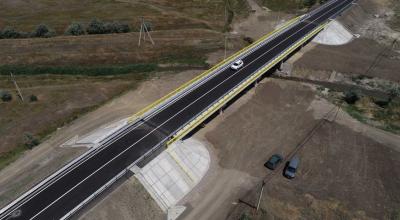 Podul din Basarabeasca - redeschis pentru circulație! Drumarii au finalizat lucrările - Photo