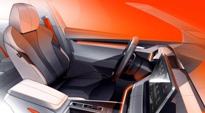 Skoda dezvăluie primele schițe cu interiorul noului Elroq, care debutează în toamna acestui an Skoda dezvăluie primele schițe cu interiorul noului Elroq, care debutează în toamna acestui an - Photo
