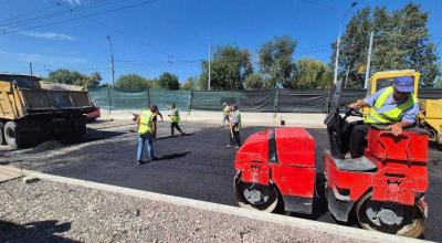 Până la sfârșit de săptămână, va fi asfaltată prima porțiune a podului de pe str. Mihai Viteazul - Photo