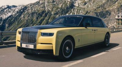 Un Rolls-Royce Phantom unic sărbătorește 60 de ani de la filmul iconic Goldfinger, din seria James Bond Un Rolls-Royce Phantom unic sărbătorește 60 de ani de la filmul iconic Goldfinger, din seria James Bond - Photo
