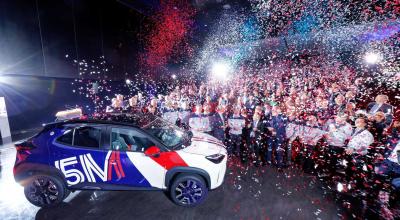 Toyota celebrează 5 milioane de mașini produse în Franța: Yaris Cross, piesa de rezistență Toyota celebrează 5 milioane de mașini produse în Franța: Yaris Cross, piesa de rezistență - Photo