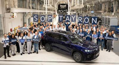 Volkswagen Tayron intră pe linia de asamblare! SUV-ul care va înlocui Tiguan Allspace Volkswagen Tayron intră pe linia de asamblare! SUV-ul care va înlocui Tiguan Allspace - Photo