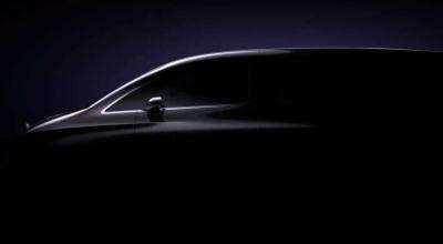 Mercedes dezvăluie primul indiciu al viitorului V-Class electric Mercedes dezvăluie primul indiciu al viitorului V-Class electric - Photo