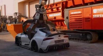 Final dramatic pentru un vitezoman: Toyota Supra, pe care o conducea, a fost distrusă - Photo