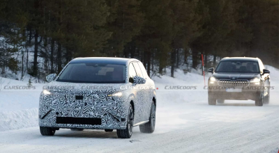 Skoda Space: primele imagini spion cu viitorul SUV electric cu 7 locuri Skoda Space: primele imagini spion cu viitorul SUV electric cu 7 locuri - Photo