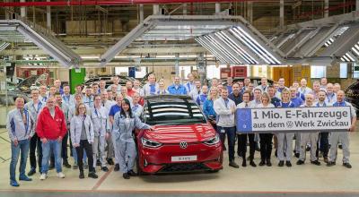 Volkswagen atinge pragul de 1 milion de masini electrice produse, cu un ID.3 GTX Performance Volkswagen atinge pragul de 1 milion de masini electrice produse, cu un ID.3 GTX Performance - Photo