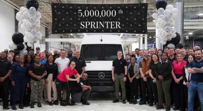 Mercedes-Benz Sprinter atinge 5 milioane de unități produse în 30 de ani de existență Mercedes-Benz Sprinter atinge 5 milioane de unități produse în 30 de ani de existență - Photo