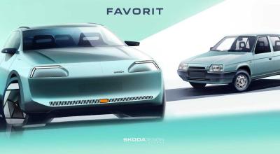 Skoda readuce Favorit într-o versiune electrică futuristă. Conceptul ce reinterpretează un clasic din anii '90 Skoda readuce Favorit într-o versiune electrică futuristă. Conceptul ce reinterpretează un clasic din anii '90 - Photo