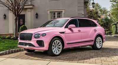 Un client din SUA a comandat un Bentley Bentayga personalizat în nuanța Roz Candy Un client din SUA a comandat un Bentley Bentayga personalizat în nuanța Roz Candy - Photo