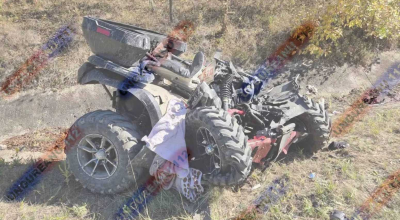 Un minor a decedat. Conducea un ATV și a intrat în coliziune cu un automobil - Photo