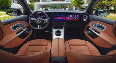 Interiorul noii generații GLB, dezvăluit de oficialii Mercedes. Va fi mai spațios și va oferi mai multe sisteme de asistență - Photo