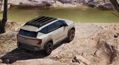 (FOTO) Kia surprinde cu EV5 Weekender: un concept electric transformat în mașină de aventură - Photo