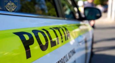 Un tânăr a incendiat mașina Poliției, pentru a se răzbuna după ce a primit un proces-verbal contravențional - Photo