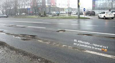 Ghețușul se topește, iar gropile apar. Victor Chironda despre noua problemă din capitală: „Lucrările de asfaltare au fost efectuate necalitativ” - Photo