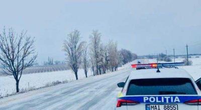 Alertă de vreme rea pe tot teritoriul Republicii Moldova. Traficul rutier este complicat pe întreg teritoriul țării - Photo