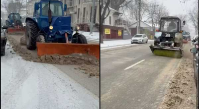 Serviciile municipale - „toată ziua în teren”. Ion Ceban le mulțumește muncitorilor pentru intervenții - Photo