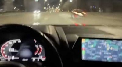 (VIDEO) Un nou record? Șoferul unui BMW s-a lăudat că circulă cu 200 km/h pe bd. Renașterii din capitală - Photo