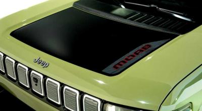 Jeep pregătește o soluție inedită pentru off-road: troliu ascuns sub capota viitoarelor modele electrice - Photo