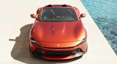 (FOTO) Ferrari Amalfi Spider debutează oficial: are V8 de 631 CP și plafon textil retractabil - Photo