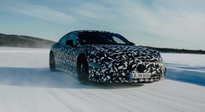 Viitorul Mercedes-AMG GT 4-Door Coupe este testat în condiții extreme. Germanii publică primele imagini - Photo