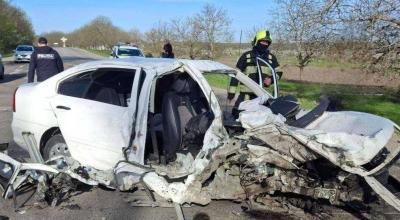 Accident la Briceni. Șoferul unei Skoda a decedat la fața locului - Photo