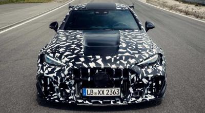 Mercedes-AMG dezvăluie un nou model Mythos. Un coupe cu design extrem și posibil motor V8 de 650 CP - Photo