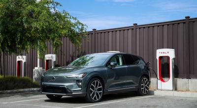 Volvo deschide accesul la rețeaua Tesla Supercharger în Europa. Peste 20.000 de stații vor deveni disponibile pentru clienții mărcii suedeze - Photo