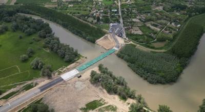 În punctul de trecere a frontierei Leova-Bumbăta ar putea fi construit un pod permanent - Photo