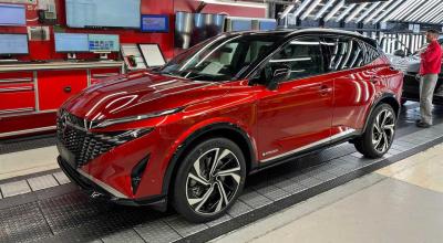 Nissan pune pe stop electrificarea lui Qashqai. Lansarea versiunii electrice este suspendată pe termen nedeterminat - Photo