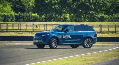 Land Rover dezvăluie primele imagini cu viitorul Range Rover Sport Electric. Lansarea este programată până la finalul anului - Photo