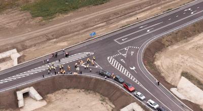 A fost deschis drumul de ocolire Slobozia Mare. Traficul în localități va fi redus, iar timpul de deplasare mai scurt cu circa 10 minute - Photo